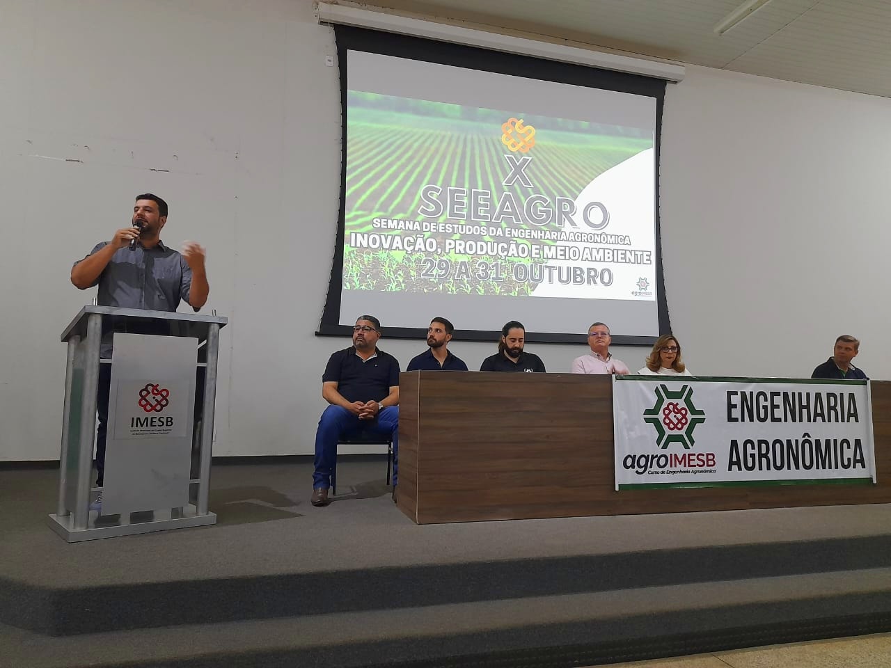 10ª Semana de Estudos de Engenharia Agronômica | 1ª palestra: André Bresqui